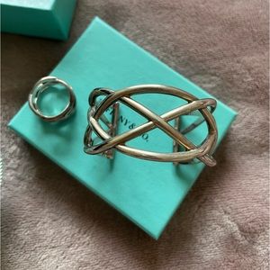 Tiffany & Co. Celtic Knot Cuff and Ring Set